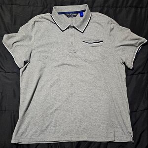 Joseph Abboud XL Gray Polo Shirt